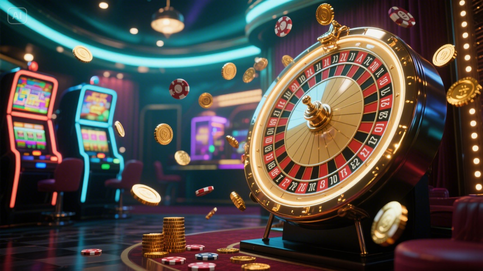 Casino React Casino desktop and mobile interfaces