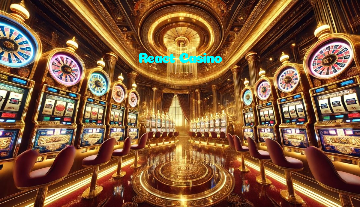 available types of React Casino bet including pre-match live express and system bets